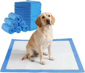200 Packs Dog Pee Pads with Adhesive Tape, 22"x22" Dog Training Pads, Super Absorbency Disposable Underpads with Leak-Proof and Odor Control for Puppies, Dogs, Cats, Rabbits