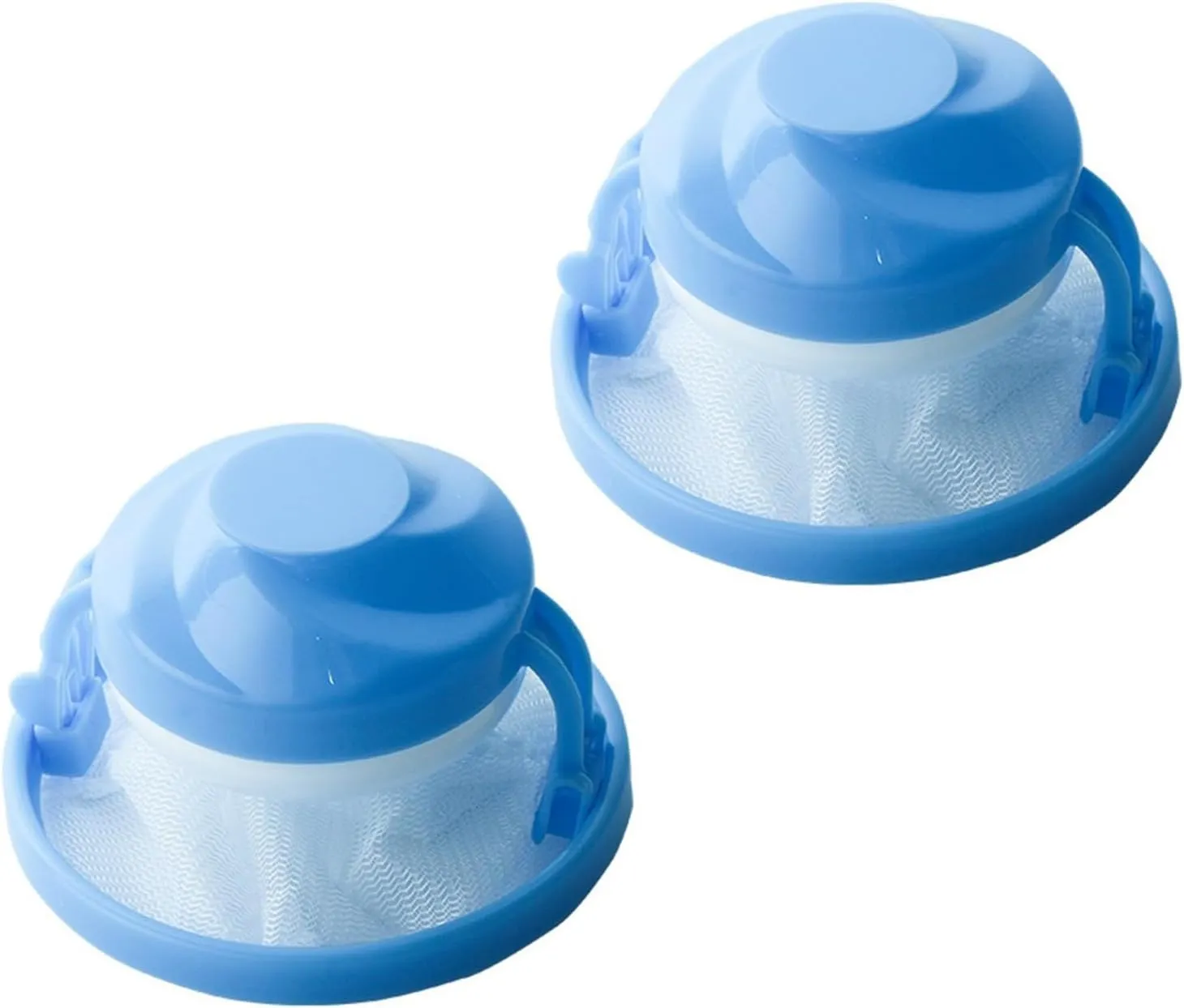 2Pcs Dehairing Hair-Absorbing Appliance Floating Washing Care Filter Hair Laundry Decontamination Hair Remover