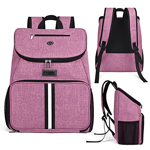 BAGLHER 丨Dog Travel Bag,Airline Approved Pet Supplies Backpack,Dog Travel Backpack with 2 Silicone Collapsible Bowls and 2 Food Baskets.