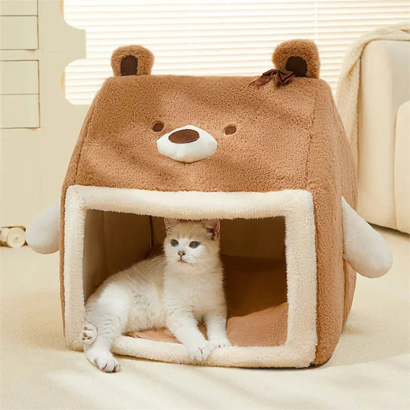 Brown Bear Pet House