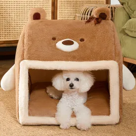 Brown Bear Pet House