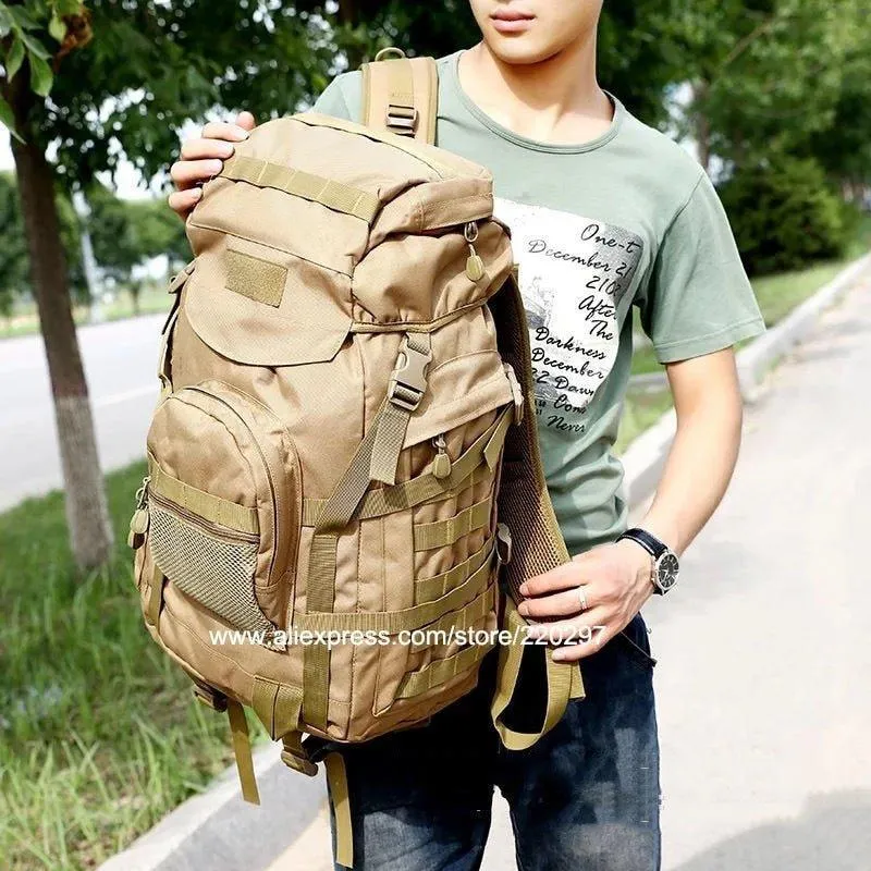 Camping Backpack Molle Waterproof Rucksack