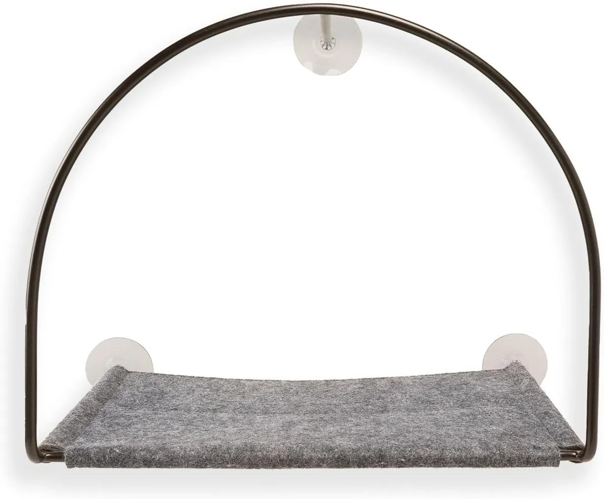 Cloud Nine Window Cat Hammock by Tuft   Paw, Designed for Strength with 3 Suction Cup 30 lb Weight Support, Beds for Indoor Cats