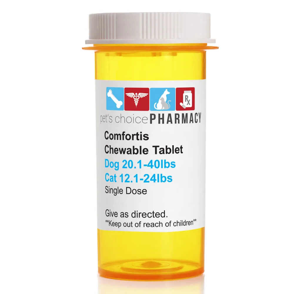 Comfortis (spinosad) Chewable Flea Tablets for Dogs & Cats