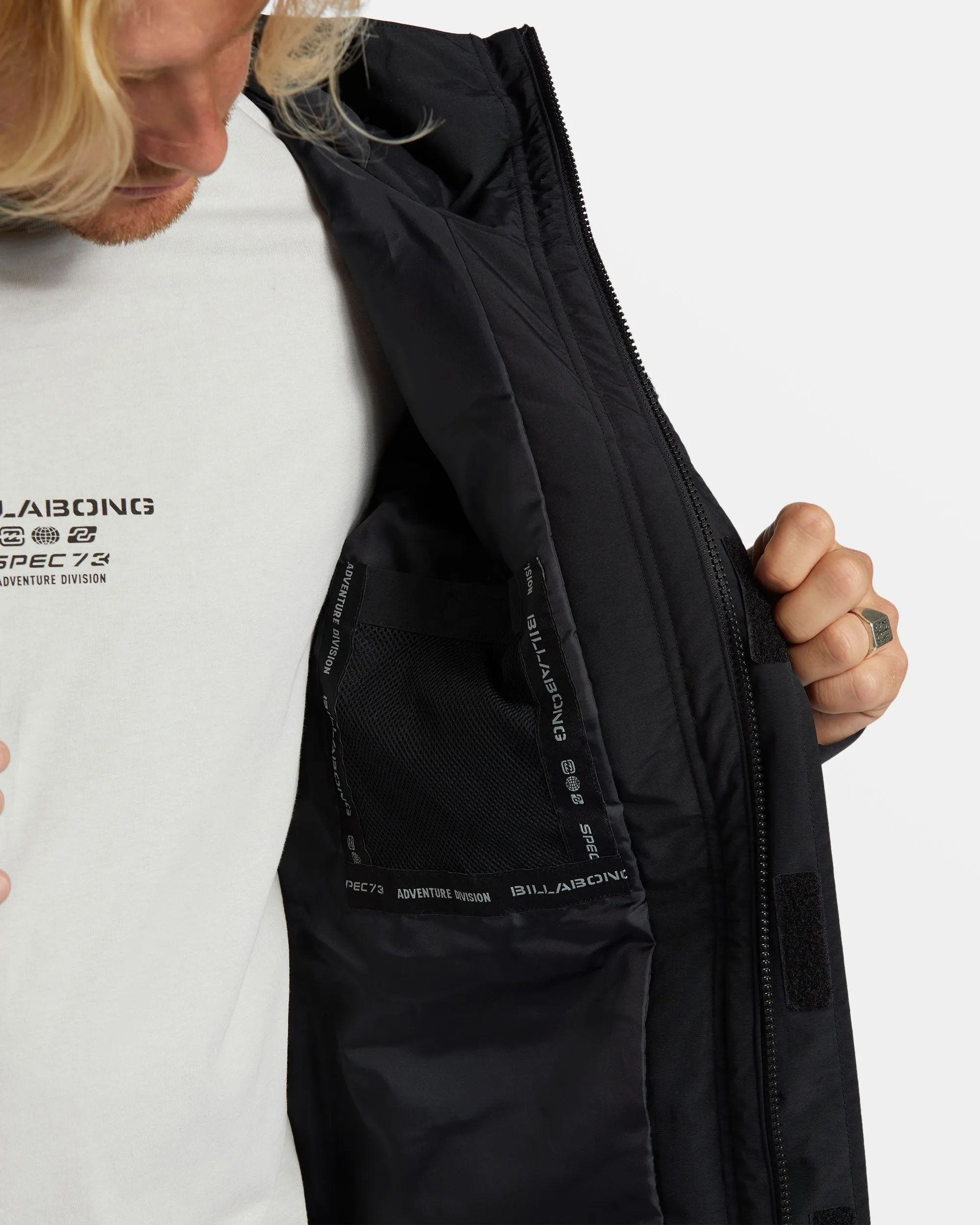 Contact Hooded Jacket - Black