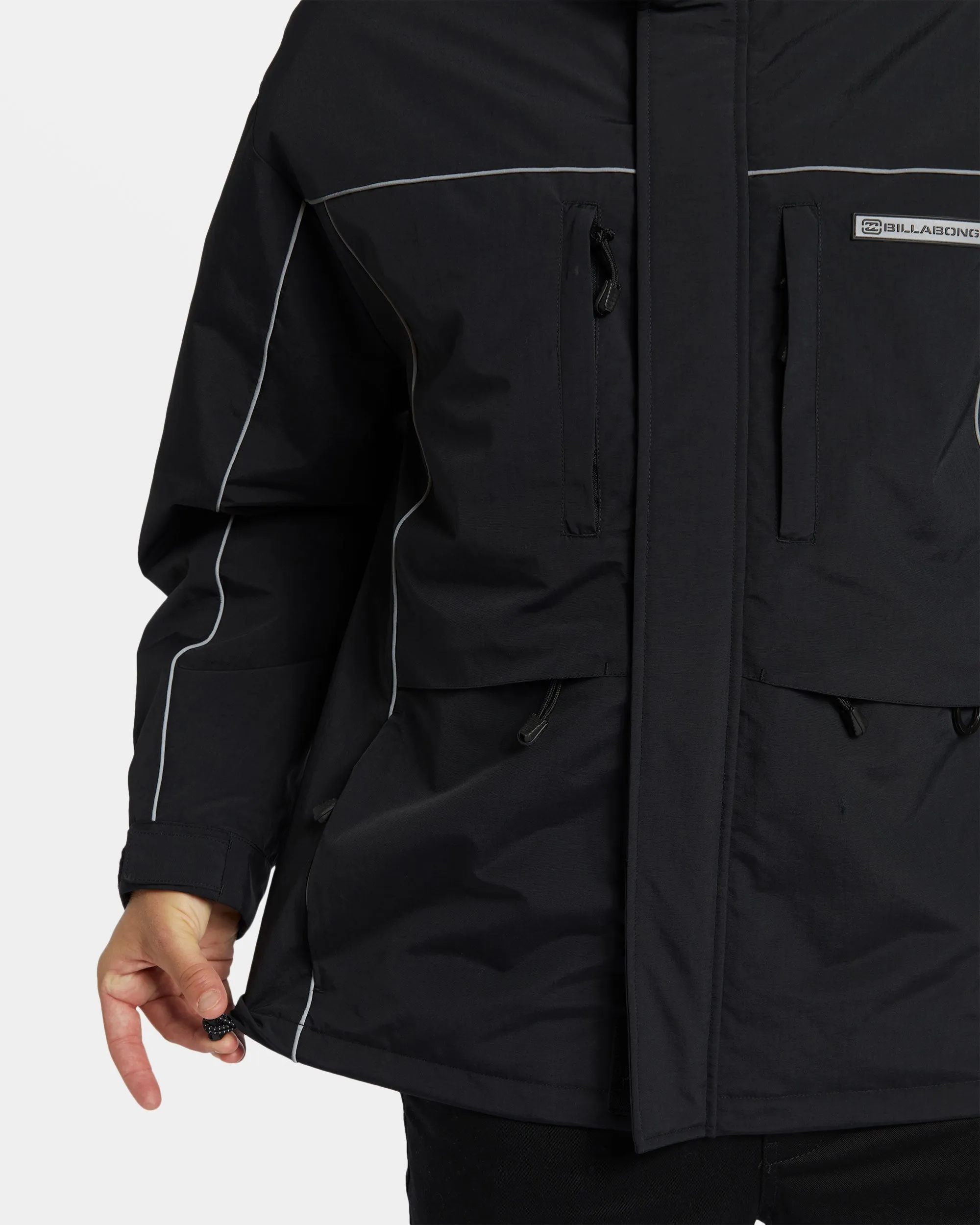 Contact Hooded Jacket - Black