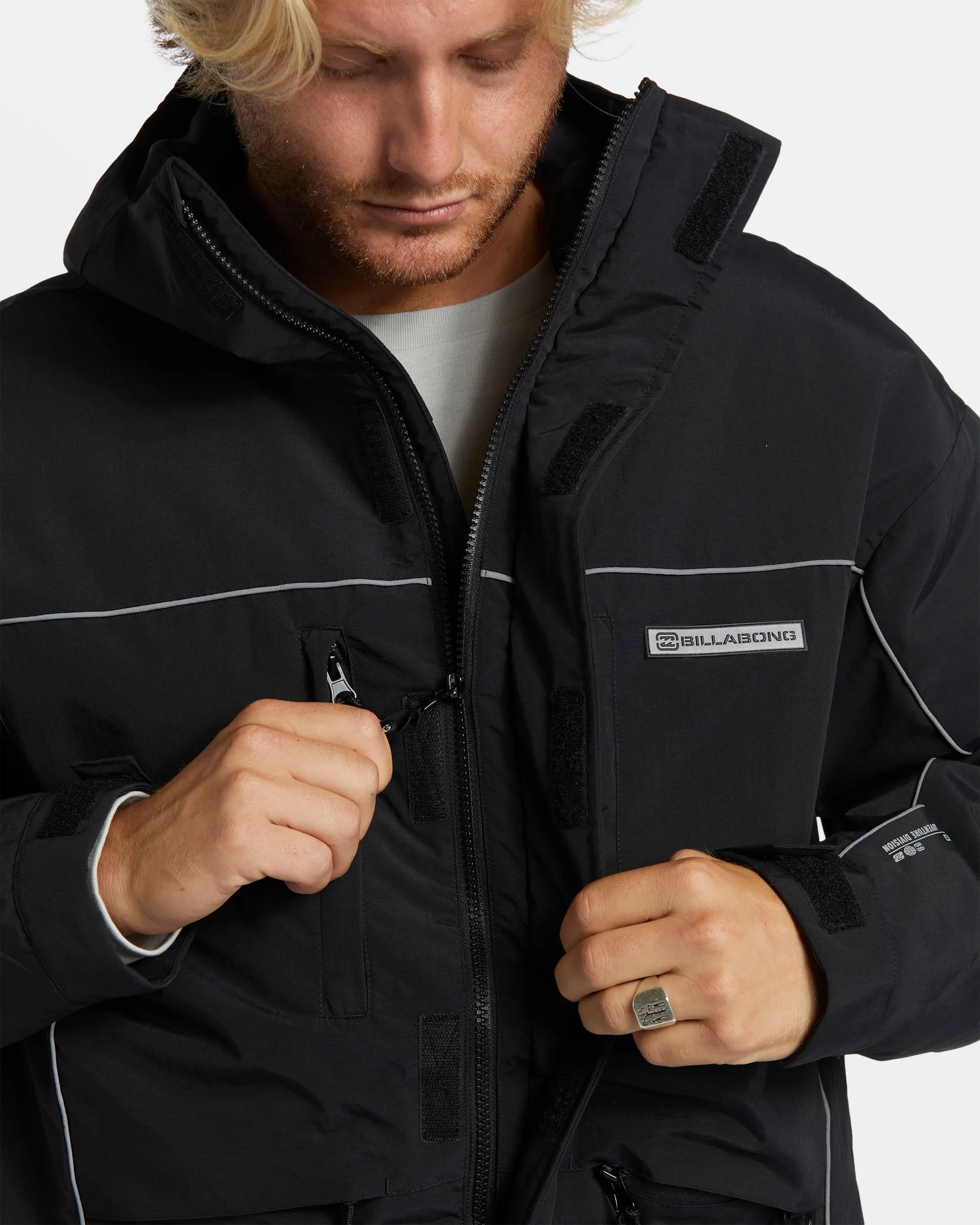 Contact Hooded Jacket - Black