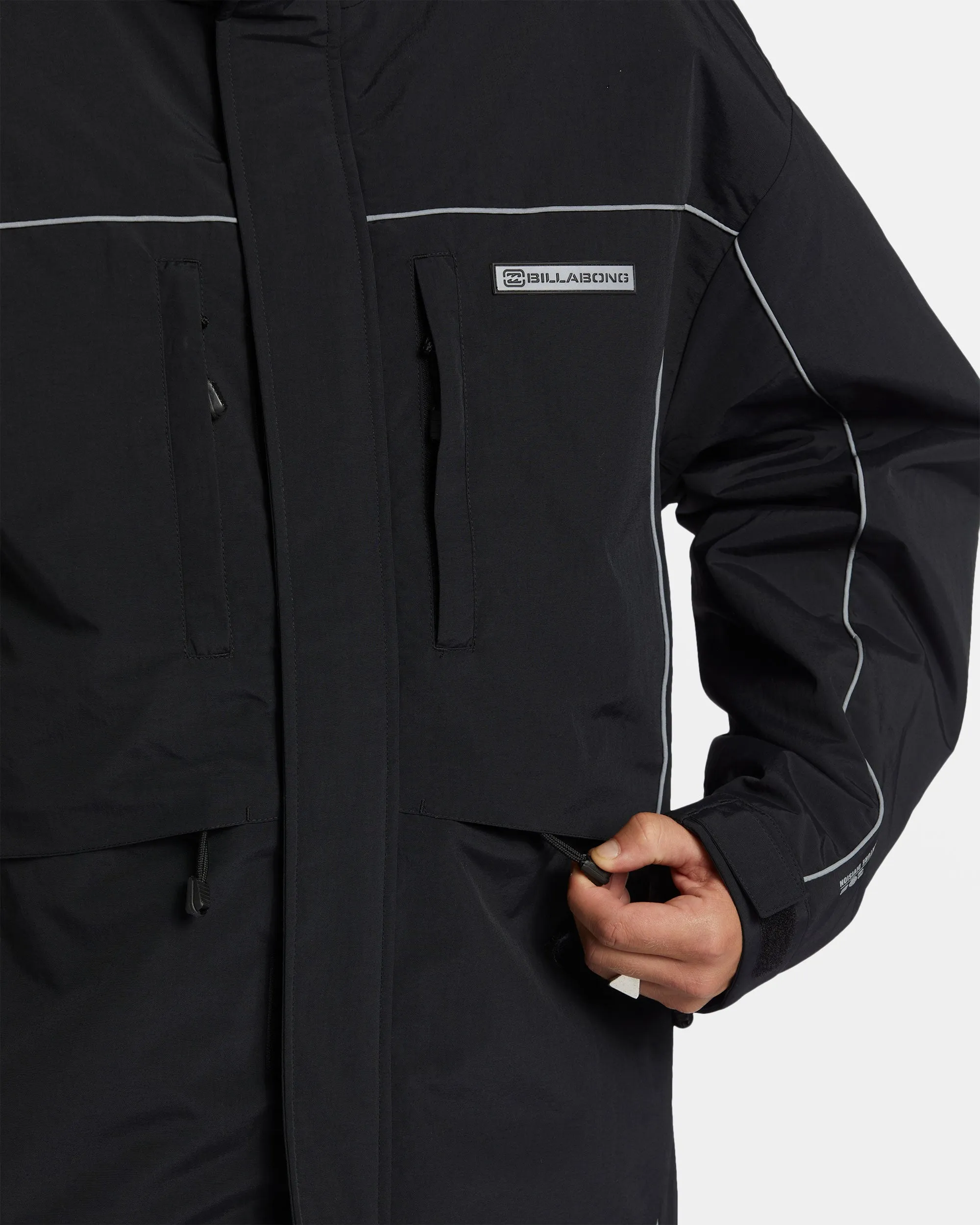 Contact Hooded Jacket - Black