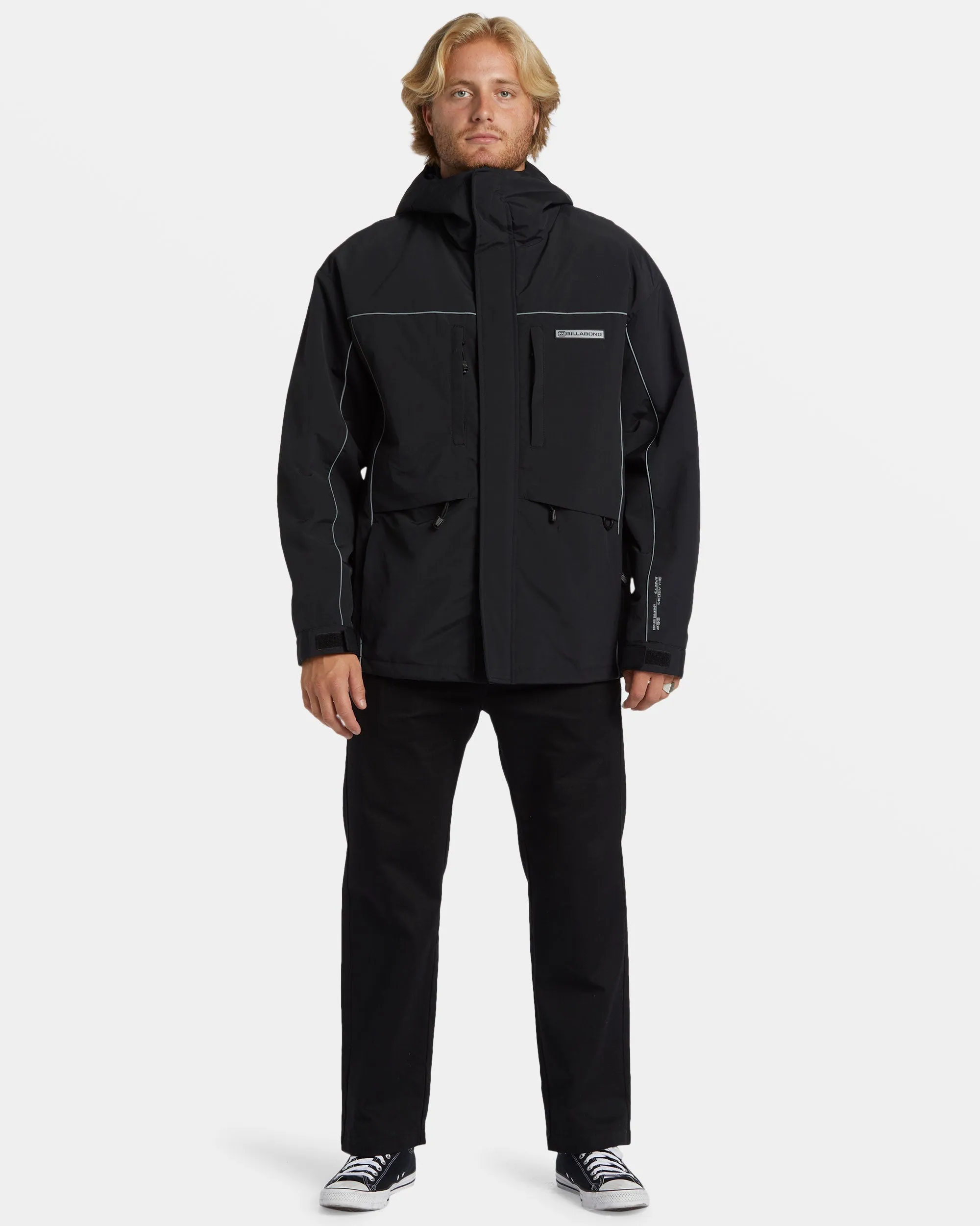 Contact Hooded Jacket - Black
