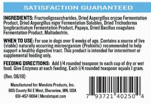 Digestive Enzymes & Probiotics - 4 oz.