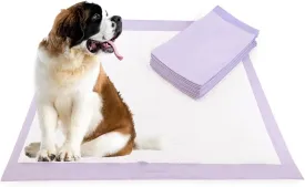 Disposable Pee Pad for Dogs Pets Small Puppy Chucks Pads with Odor Eliminating Thicken Puppy Pee Pads Super Absorbent Lavender Scented 22x22in 50count