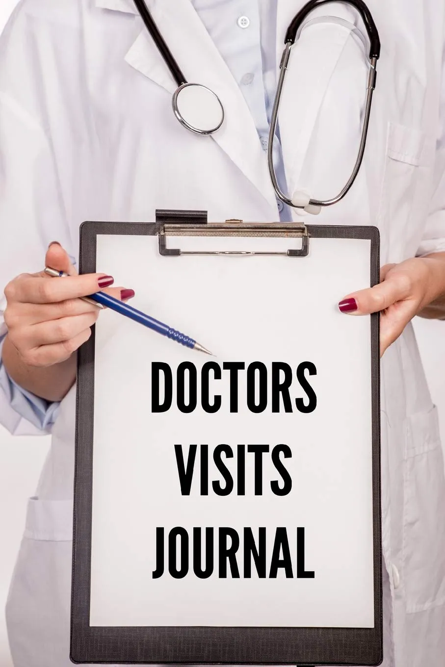 Doctors Visits Journal: A Medical Health Care Record Log Book: 6x9 Inch, 122 Custom Pages Paperback  March 22, 2019
