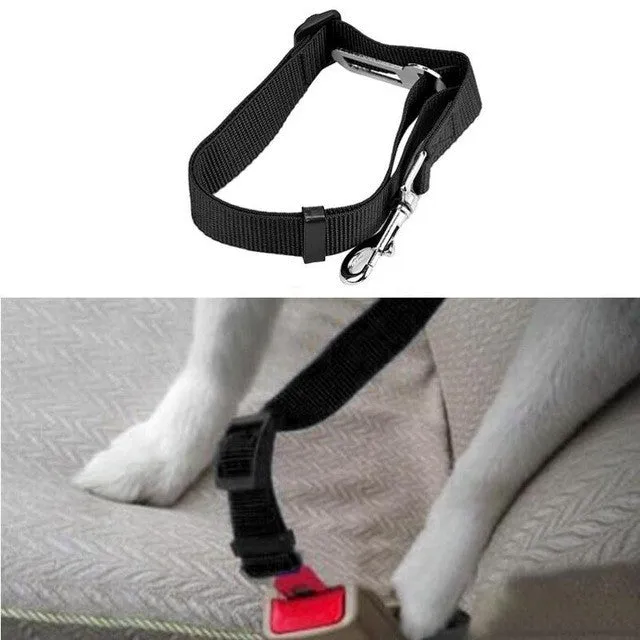 Dog Seat Belt Lead Restraint Harness
