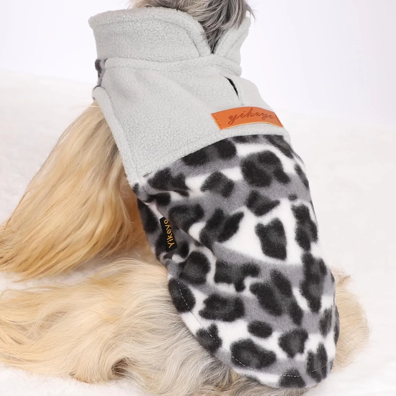 Dog Sweaters for Small Dogs Boy Girl, Plaid Dog Sweater Fleece Dog Clothes Vest, Stretchy XSmall Dog Sweater Pet Clothes, Chihuahua Teacup Puppy Clothes