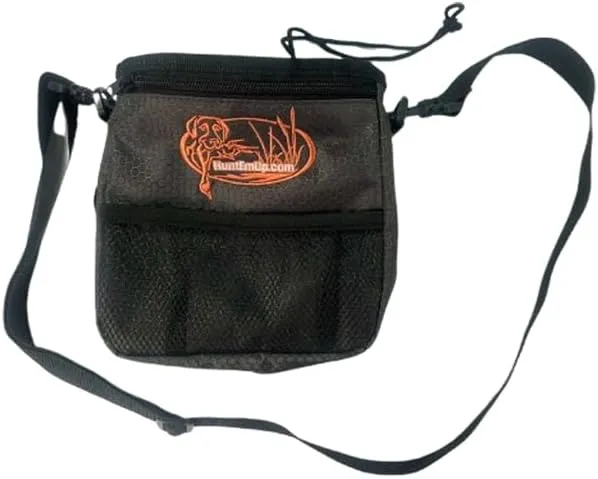 Dog Treat Pouch for Training - Hands-Free Design - Dispenser - Gray/Black (Large) - Pets Training Treat Pouches for Dog Walks - Pet Bags Pouch - Built in Poop Bag Holder