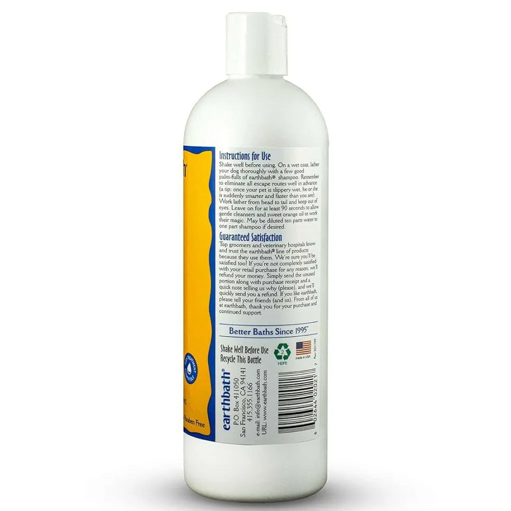 Earthbath Dirty Dog Sweet Orange Oil Shampoo for Dogs (16 oz)