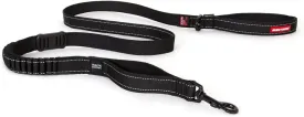 EzyDog Zero Shock Dog Leash - Shock Absorbing Bungee Leash for Dogs That Pull or Excite - Dual Handle and Reflective for Large, Medium, or Small Dogs (72-Inch, Black)