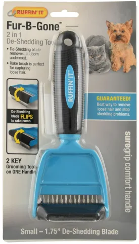 Fur-B-Gone 2-in-1 De-Shedding Tool