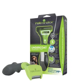FURminator Dog Undercoat Deshedding Tool Long Hair Small