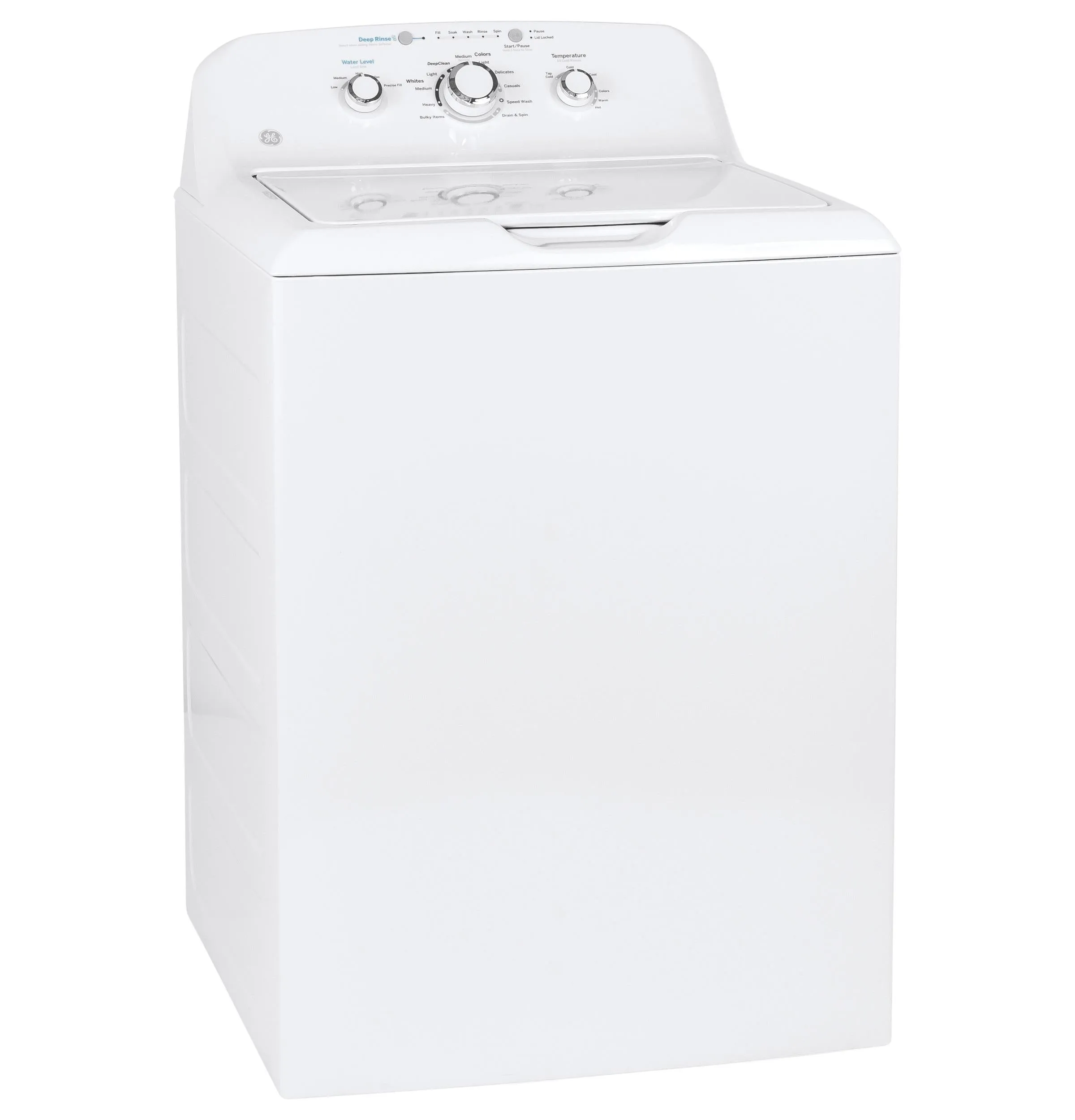 GTW325ASWWW GE® 4.0 cu. ft. Capacity Washer with Stainless Steel Basket and Water Level Control&#x200B;