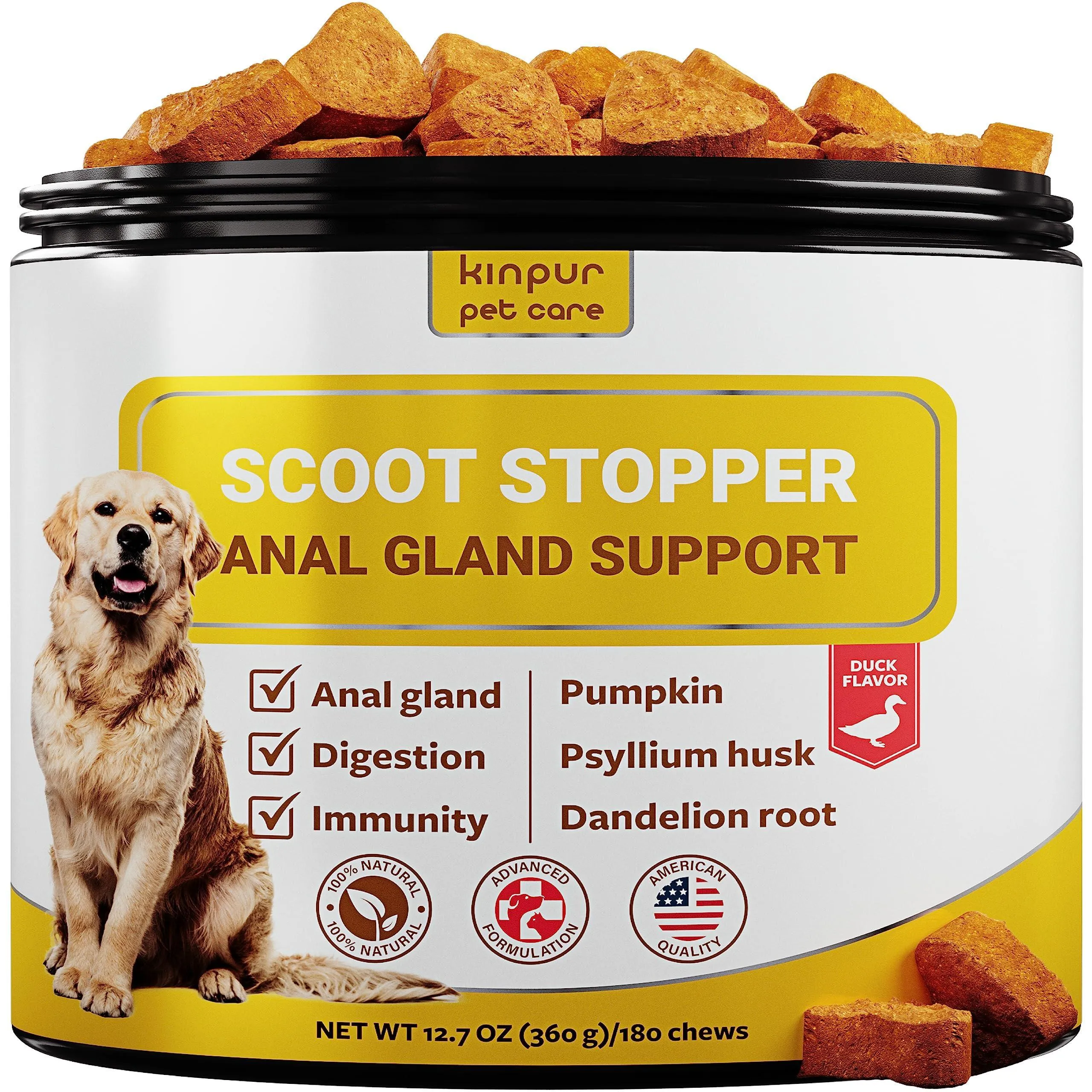 Kinpur Pet Care Scoot Stopper Soft Chews