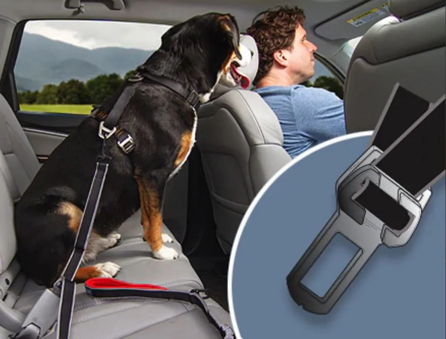 Kurgo Leash to Seatbelt Buckle