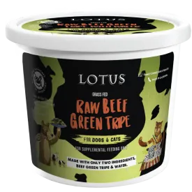 Lotus Dog/Cat Raw Green Tripe (17oz)