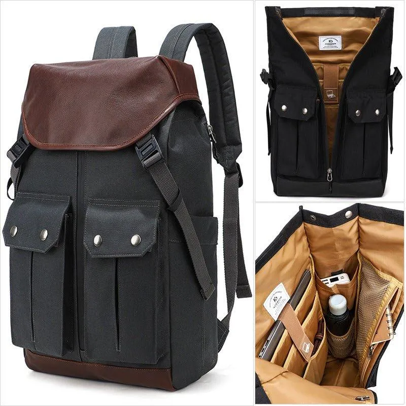 Mens Travel Backpack with Trolley Sleeve