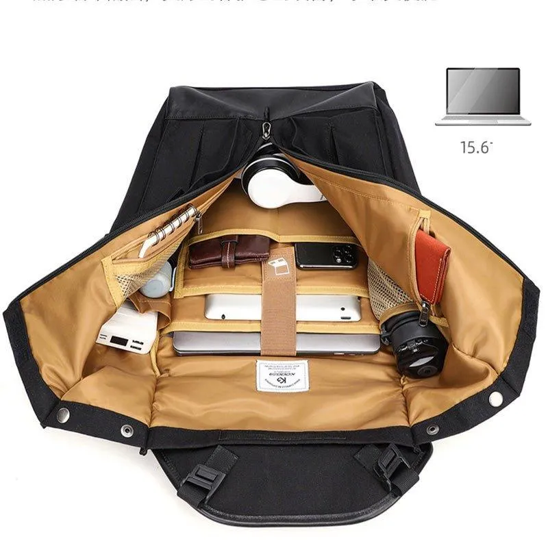 Mens Travel Backpack with Trolley Sleeve
