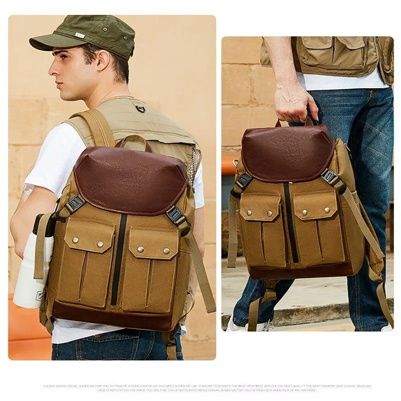 Mens Travel Backpack with Trolley Sleeve