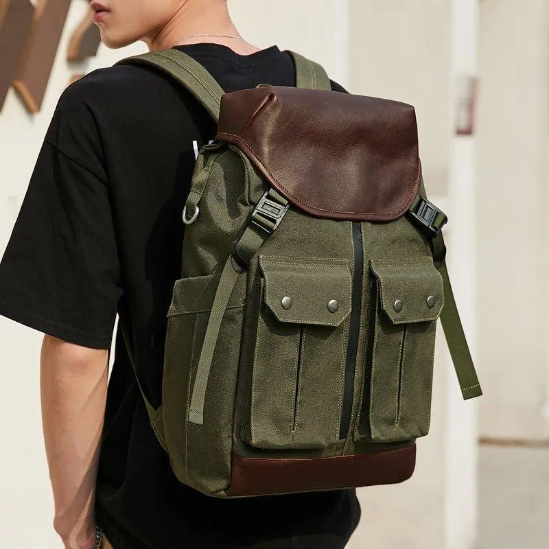 Mens Travel Backpack with Trolley Sleeve
