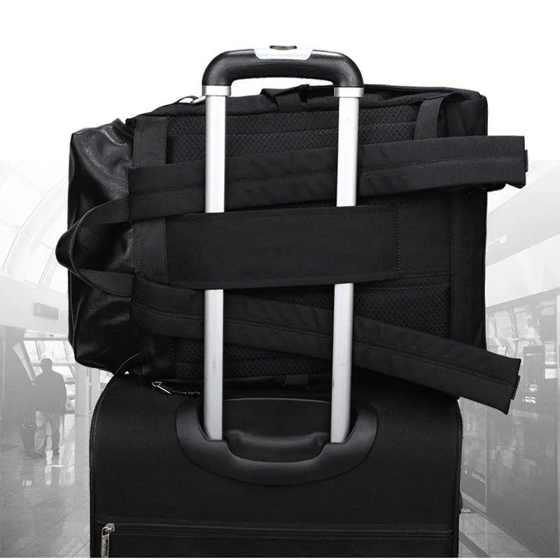 Mens Travel Backpack with Trolley Sleeve