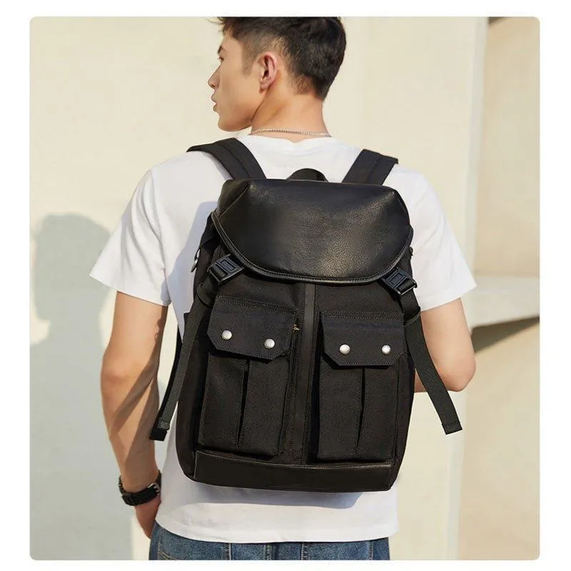 Mens Travel Backpack with Trolley Sleeve