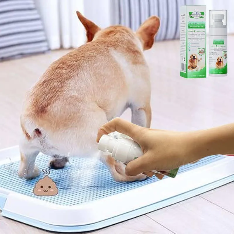 Pet Behavior Training Spray, Potty Training Aid for Indoor and Outdoor Dogs and Puppies, My Dog Peed Again, Prevent Your Pet from Soiling The Carpet - 1.69 Oz.