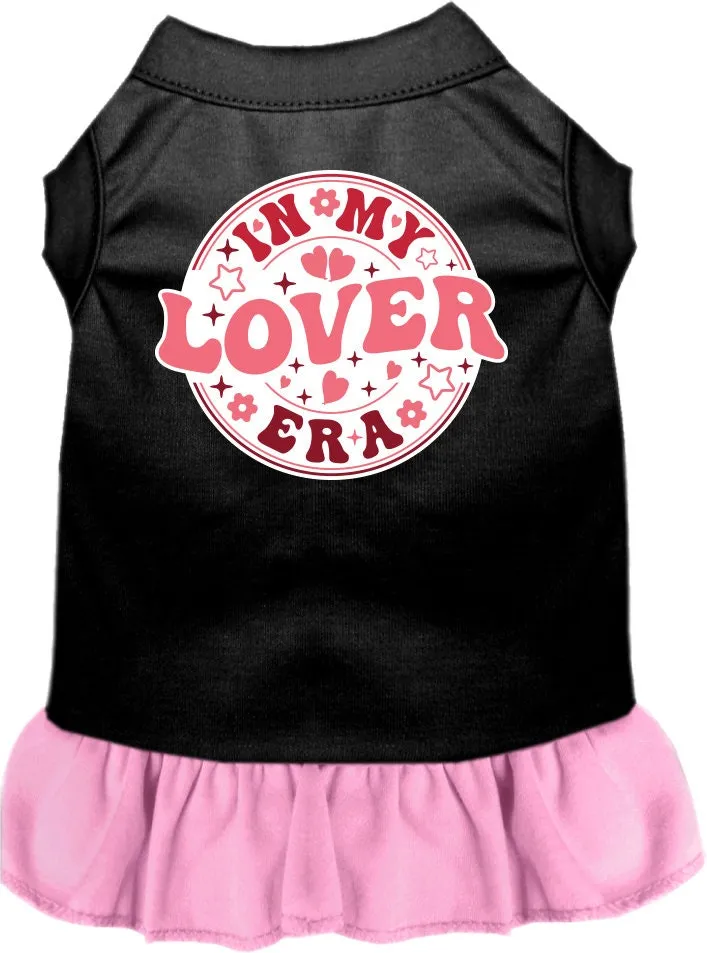 Pet Dog & Cat Screen Printed Dress "In My Lover Era"
