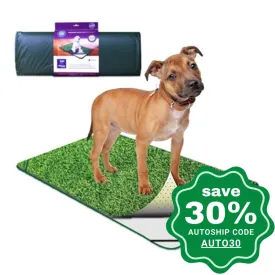 PoochPad - Indoor Turf Dog Potty TRAVELLER - Medium 28" x 18"