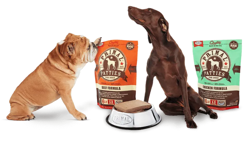 Primal Pet Foods Canine Raw Frozen Patties