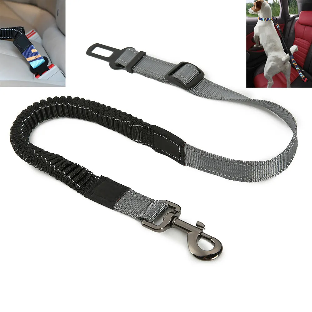 QUMY Adjustable Dog Seat Belt for Car