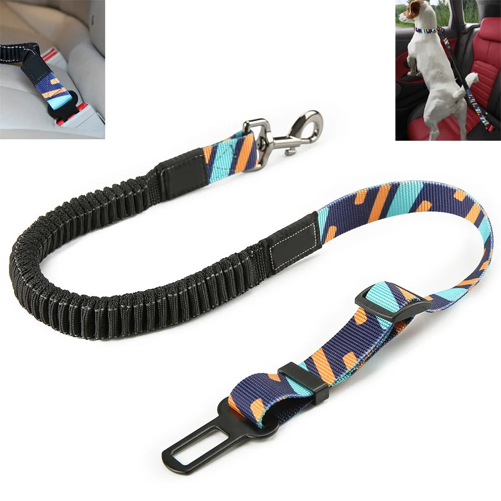 QUMY Adjustable Dog Seat Belt for Car