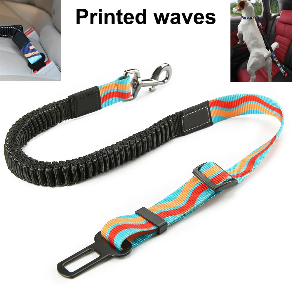 QUMY Adjustable Dog Seat Belt for Car