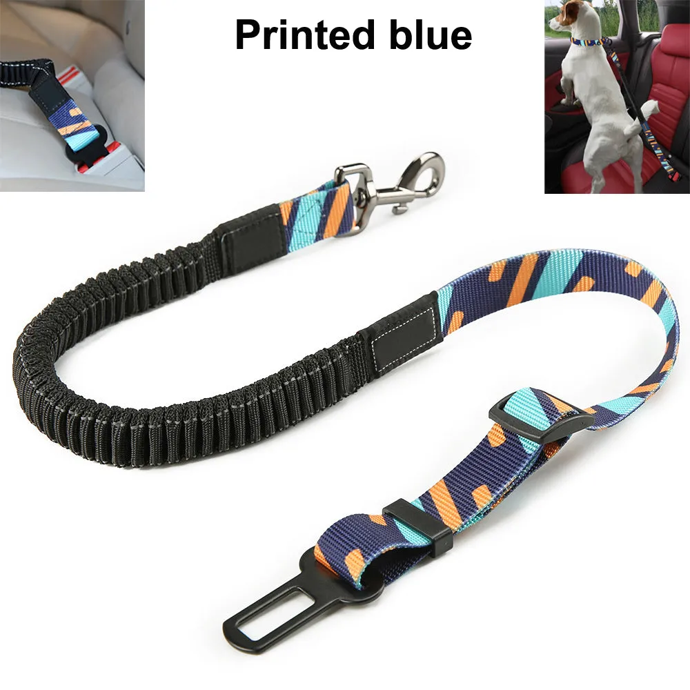 QUMY Adjustable Dog Seat Belt for Car