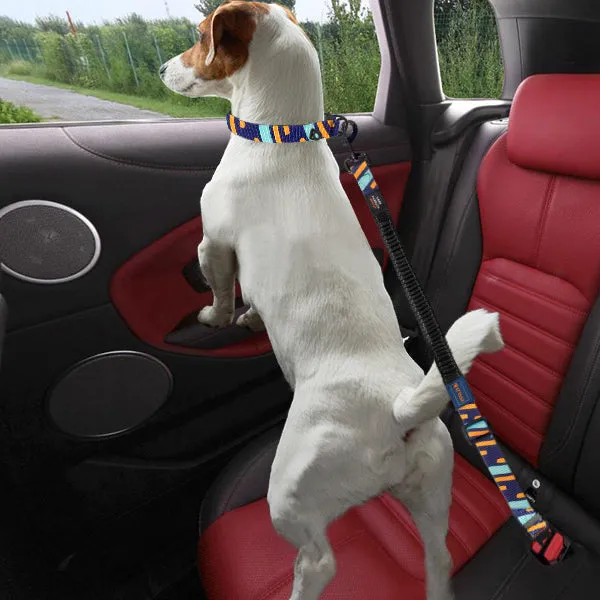 QUMY Adjustable Dog Seat Belt for Car