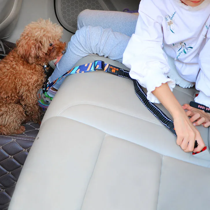 QUMY Adjustable Dog Seat Belt for Car