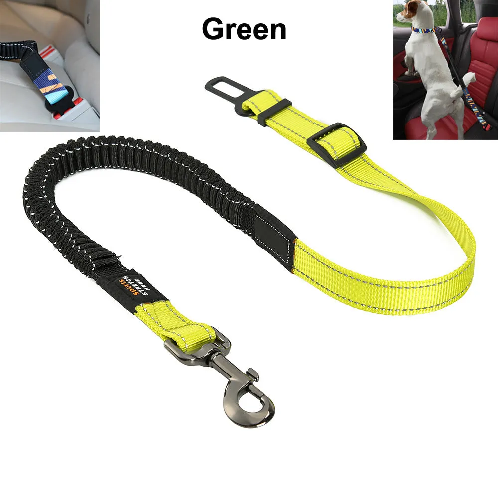 QUMY Adjustable Dog Seat Belt for Car