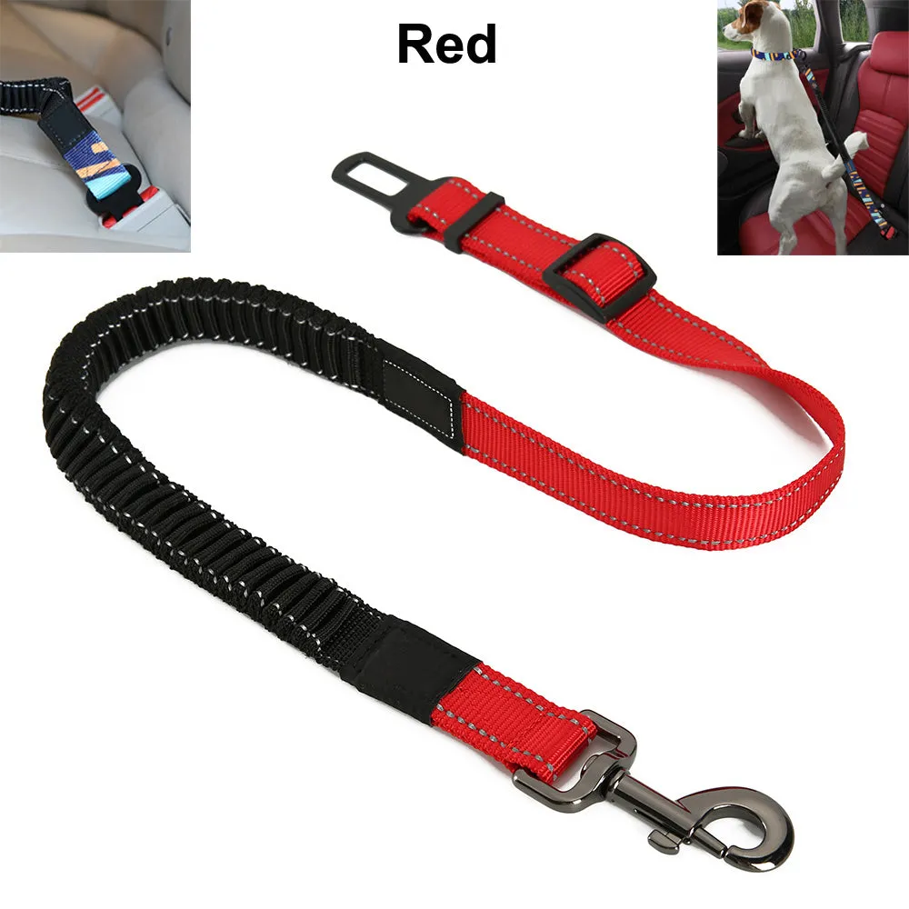 QUMY Adjustable Dog Seat Belt for Car