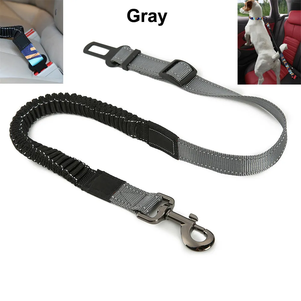 QUMY Adjustable Dog Seat Belt for Car