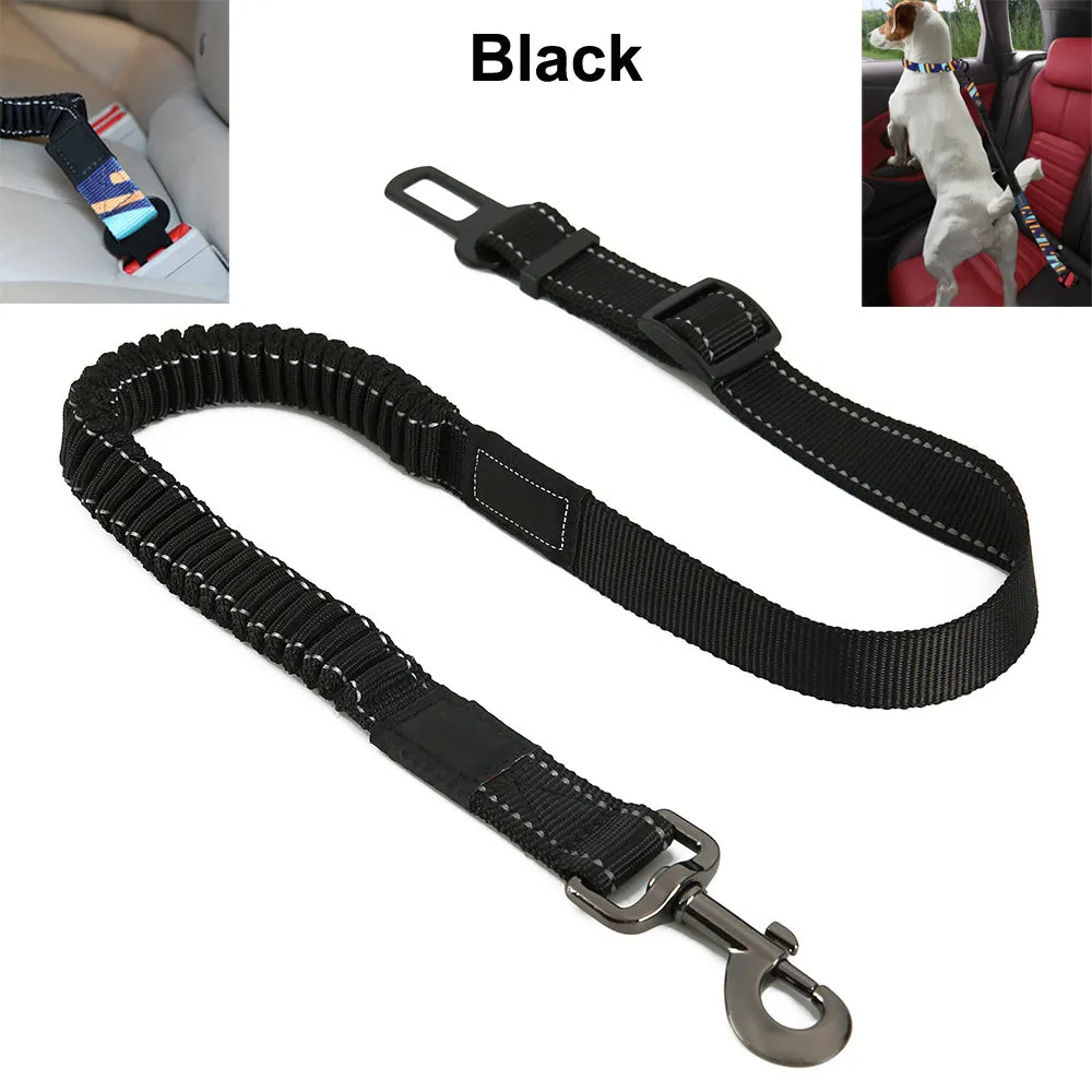 QUMY Adjustable Dog Seat Belt for Car