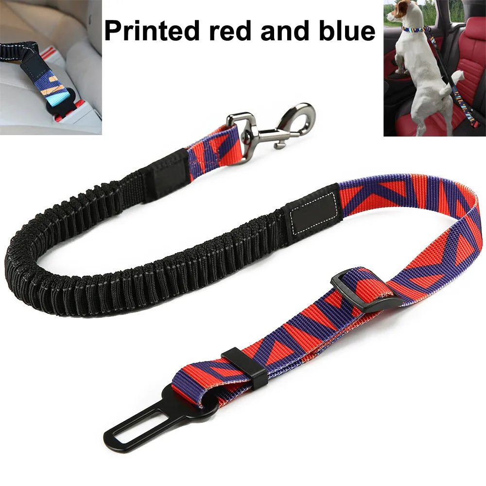 QUMY Adjustable Dog Seat Belt for Car