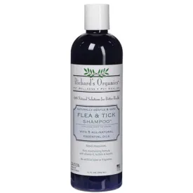 Richard's Organic Natural Flea & Tick Shampoo 12oz