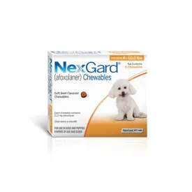 RX NexGard Chewable Tablets for Dogs 6 Treatments